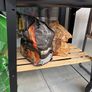 Charcoal BBQ Grill with Wheels + BBQ Accessories - Used Once Image 3
