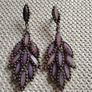 Purple Earrings Image 2