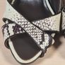 Karen Millen Snakeskin Stiletto High Heels Peep Toe Size Uk 7 Eu 40 Image 4