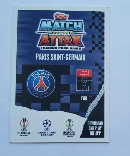Neymar Jr - Topps Match Attax Champions League 23/24 No. 461 . Heritage