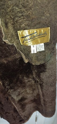 1970's Full Length Shearling Coat S/M