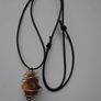 Raw Mookaite pendant, Gemstone jewellery, Pendant. Unisex jewellery. Gift Image 5