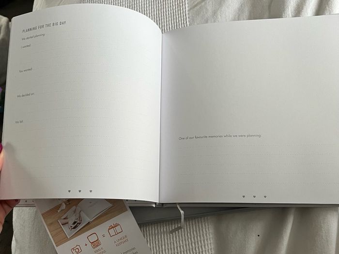 memory book wedding