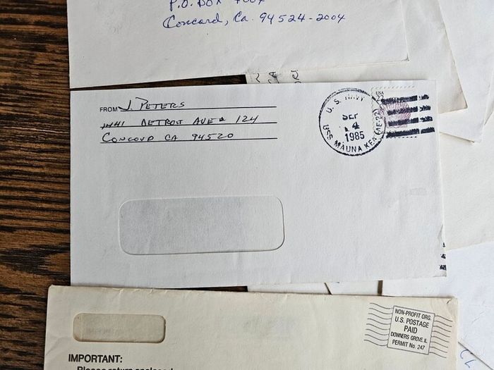 USA United States 12 Used Envelopes with Stamps and 2 Loose 4 Cent Stamps