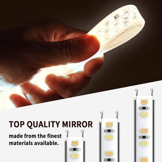NEW SALE | 800 x 500mm Backlit LED Illuminated Bathroom Mirror with Light Sensor + Demister