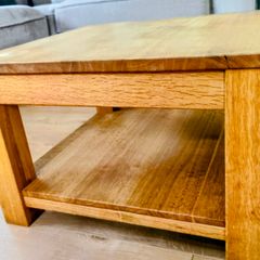 Solid Oak Coffee Table