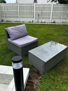 small chair and table