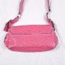 Guess Vintage Pink Croc Embossed Patent Leatherette Shoulder Bag Y2K Image 5