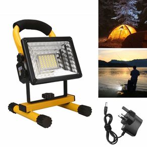 LED Work Lights Portable Floodlight Waterproof Security LED Rechargeable FloodLight for Outdoor, Garage, Car Repairing, Camping, Hiking