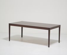 Mid-Century Large Danish Brazilian Rosewood Coffee Table, 1960s
