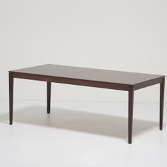 Mid-Century Large Danish Brazilian Rosewood Coffee Table, 1960s