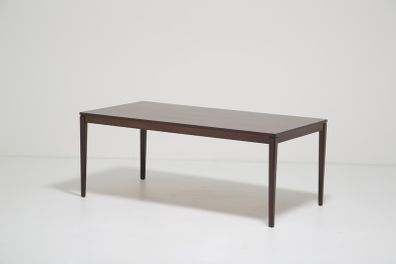 Mid-Century Large Danish Brazilian Rosewood Coffee Table, 1960s