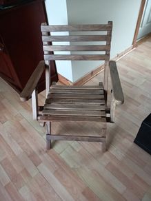 Foldable garden chair