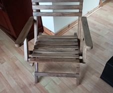 Foldable garden chair