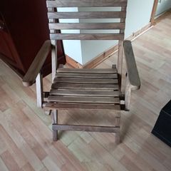 Foldable garden chair