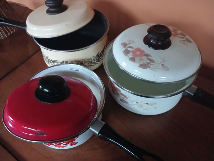 vintage saucepan
