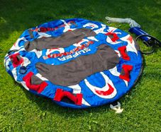 Two person towable tube