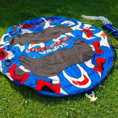 Two person towable tube