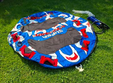 Two person towable tube
