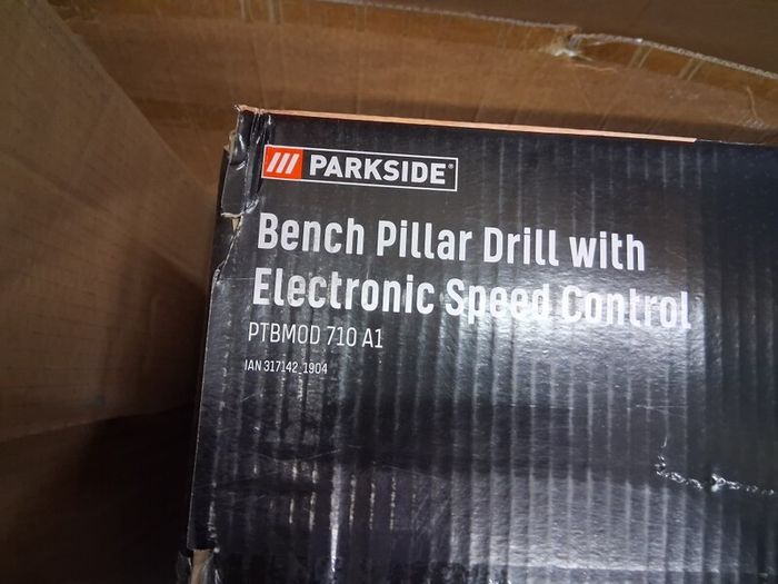 Parkside bench drill speed control standing drill pillar drill