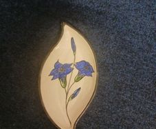 Hand painted dish