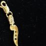 14k gold bracelet with Iolite Image 4