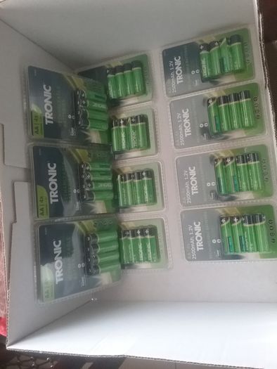 New Rechargeable AA 1.2 V Nimh Batteries