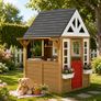 Outdoor Wooden Playhouse Image 2