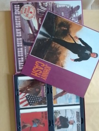 Johnny Cash 4CD Boxset - Come Along And Ride This Train