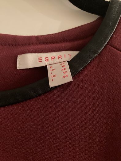 Esprit Burgundy Pinny