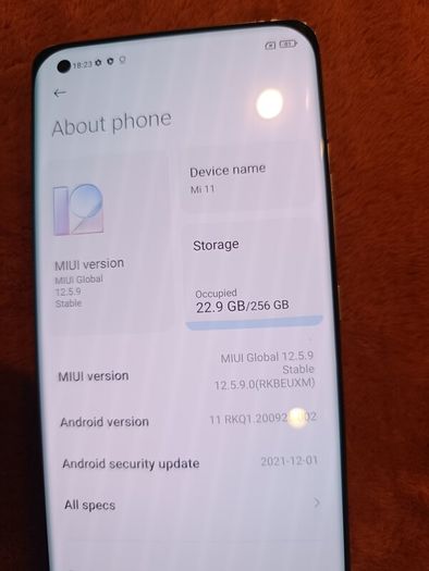 xiaomi mi 11  simfree 256 leixlip area