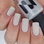Nails plush Masura off white scattering of opals Image 5