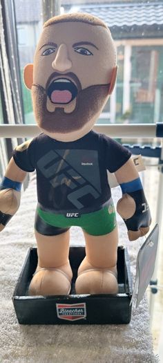 Signed Rare UFC Conor McGregor 10 " Plush Figure