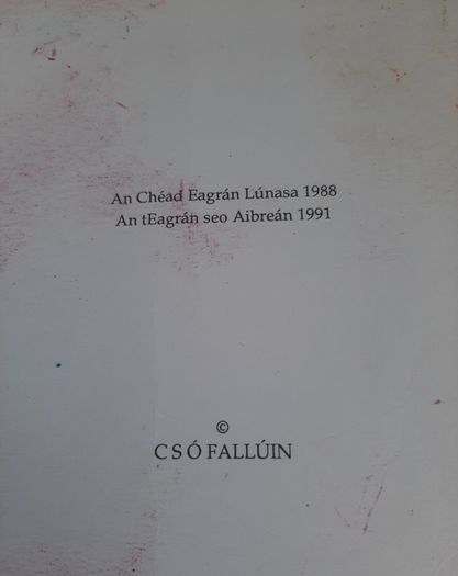 Fallons vintage Gaeilge books