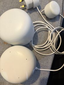 Google Nest Wifi Router + Point Mesh WiFi System White