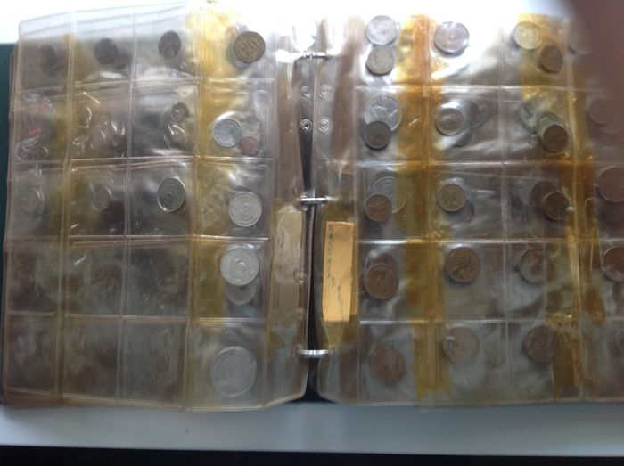 Coin collection, mixed countries, pre euro,