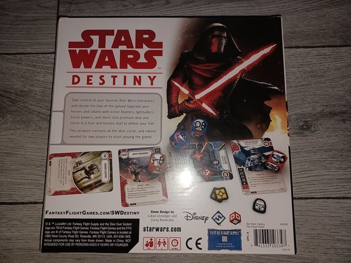 Star Wars Destiny Dice & Card Game New