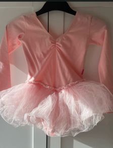 Sansha Long sleeved pink peach ballet dancing tutu