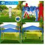 Folding Gazebo 3 x 3 m Waterproof UV Protection Gazebo Popup Garden Tent with 4 Image 5