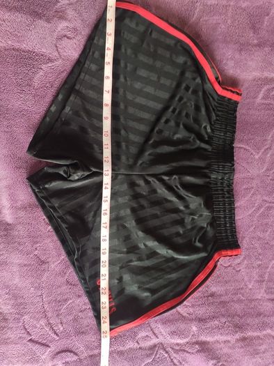RARE  Vintage O'Neills Mourne Shadow Stripe Shorts  Black/Red