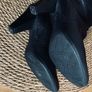 Apepazza black lambskin knee high boots VGC 6/39 Image 8
