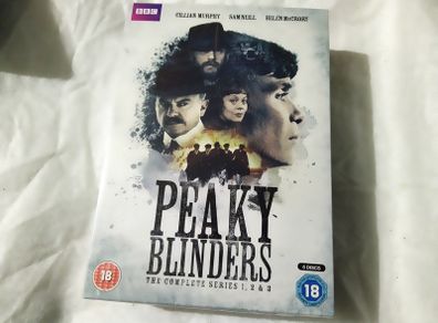 Brand New Peaky Blinders Series 1-3 Dvd Boxset