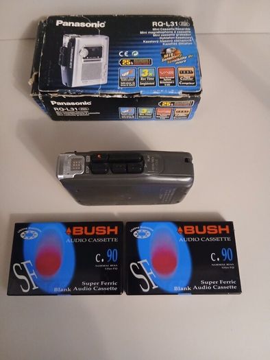 panasonic mini cassette recorder