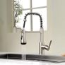 Kitchen Tap,Nickel Sink Mixer Tap with Extendable Spray,Spring Kitchen Tap,360 Degree Swivel 4 Jets,Stainless Steel (FREE POSTAGE) Image 6