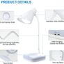 LED Desk Lamp, USB Rechargeable Table Lamp with 3 Levels Brightness, Touch Sensor Control, Mood Light on Base, Energy-Saving Portable Reading Light for Study, Bedroom, Office, Working, Home (FREE POSTAGE) Image 4