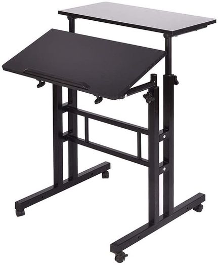 Stand Up Desk Computer Desk Mobile Workstation - Free Delivery Nationwide