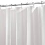 Shower Curtain with Magnetic Hem, Long Shower Curtain Made of Mould PEVA, Stylish and Water Repellent Shower Liner for Bathroom, Frost White, 183 x 183 cm (FREE POSTAGE) Image 2