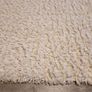 Large Shaggy Cream Rug Image 4