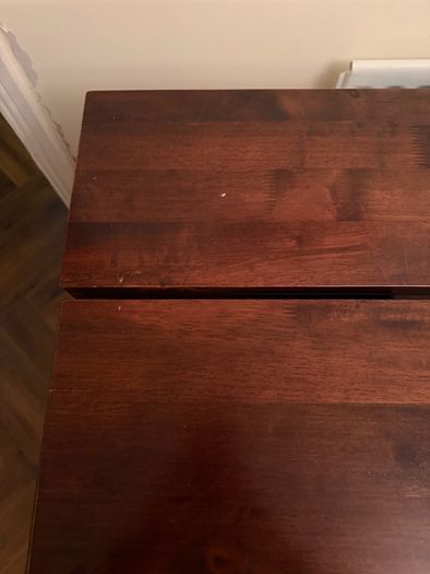 Dark wood sideboard
