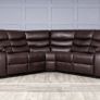 Corner Sofa Roma recliners available in different colors Image 8